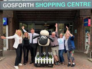 a warm welcome for shaun the sheep a warm welcome for shaun the sheep