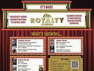 the royalty cinema tickets now the royalty cinema tickets now
